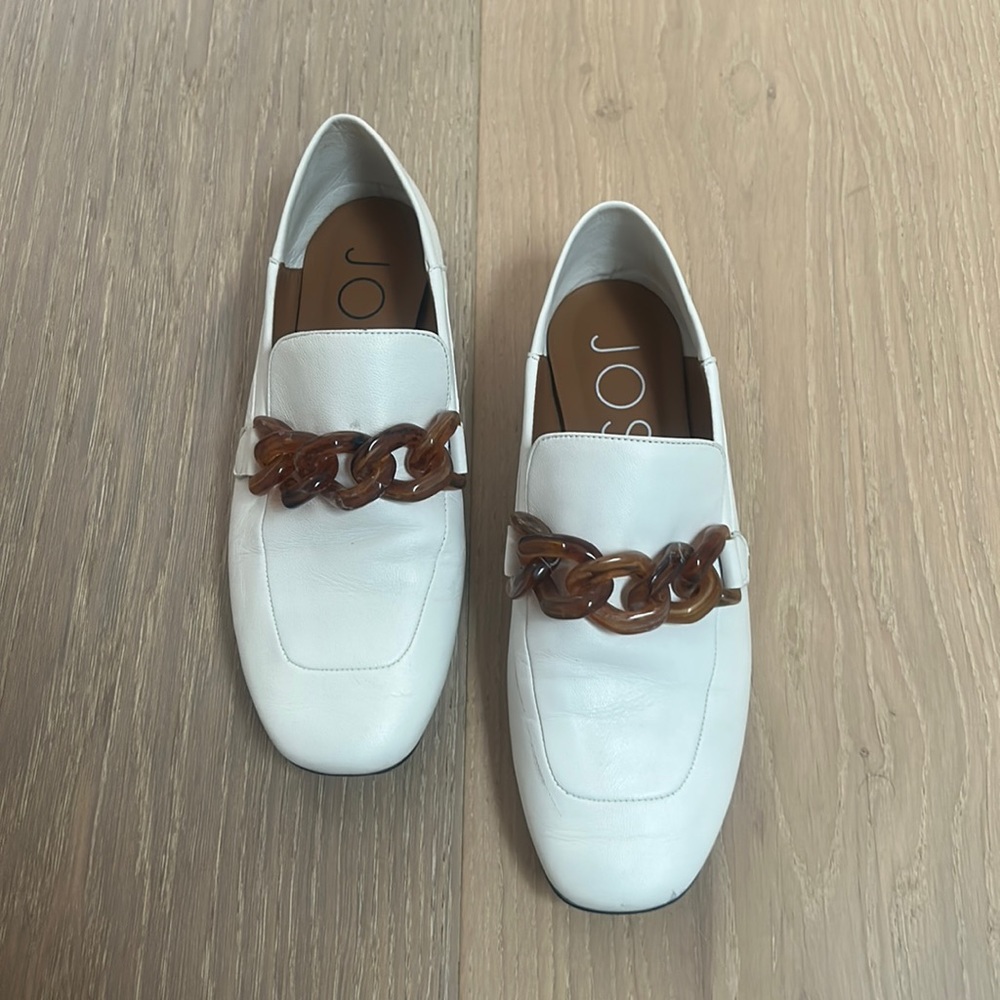 Joseph loafer shoes  (flat +white)